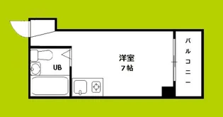 エム・エス・エイ山王【6階】の間取り