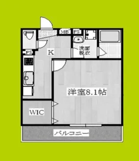 KTIレジデンス福町B【3階】の間取り