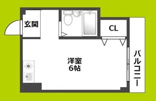 シャトレ下新庄【2階】の間取り