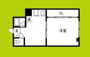 コンラッド深江橋【2階】の間取り