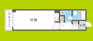 シャングリラみつもと【2階】の間取り