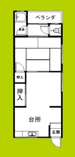 昭和ハイツ【1階】の間取り