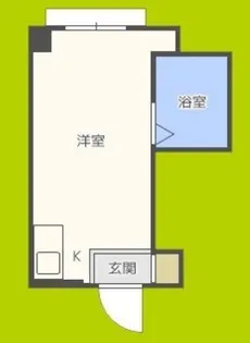 ブルースカイ城東【2階】の間取り