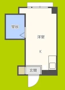 ブルースカイ城東【2階】の間取り