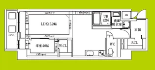 LEGALAND+猫 MIYAKOJIMA【8階】の間取り