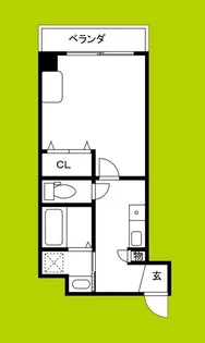 ルポゼ我孫子【4階】の間取り