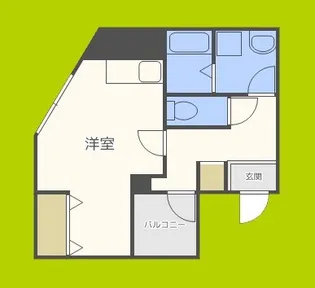 アリビオ都島【3階】の間取り