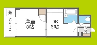 雅叙園ハイツ【10階】の間取り