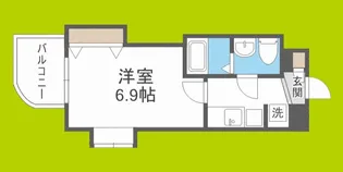 ラグゼ桜ノ宮【2階】の間取り