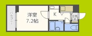 エバースクエア同心【6階】の間取り