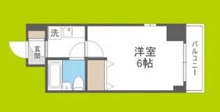 プレサンス天満【11階】の間取り