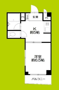マンションタワーサイド【14階】の間取り