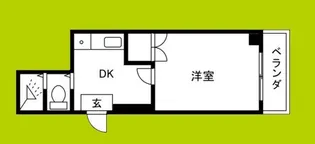 プラスパーハイツ【5階】の間取り