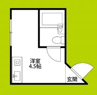 エクラ阿倍野【2階】の間取り