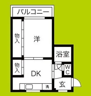 日清ビル【3階】の間取り