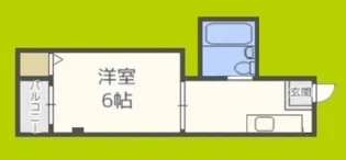 ハイツ正覚寺【1階】の間取り