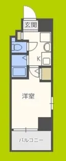 エスリード上本町北【5階】の間取り