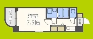 エイペックス内本町【8階】の間取り