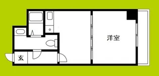 港スカイハイツ【6階】の間取り