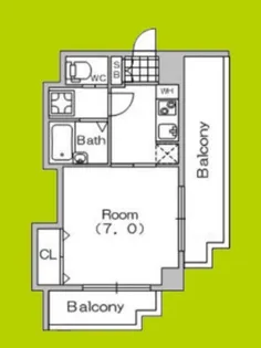 桜 -SAKURA-【7階】の間取り