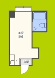 ジオナ深江橋【7階】の間取り