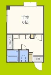 メビウス帝塚山西レジデンス【3階】の間取り