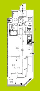 ARCA九条【4階】の間取り