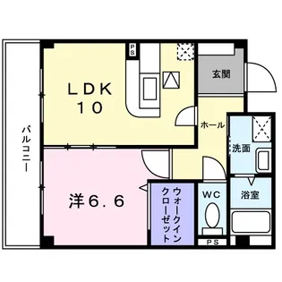 ボーチェ【2階】の間取り