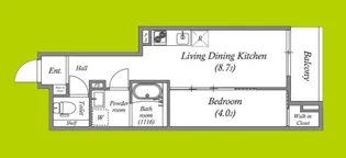 S-MOVE西宮今津【1階】の間取り
