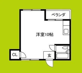 マツモトマンション【3階】の間取り