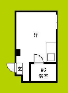 浜口エコーハイツ【3階】の間取り