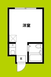 ペルシャトー南加賀屋【1階】の間取り