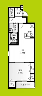 フジパレス鴻池新田V番館【3階】の間取り