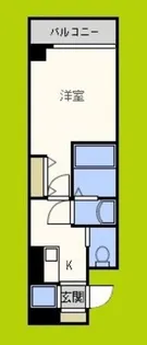 グランパシフィック難波元町【9階】の間取り