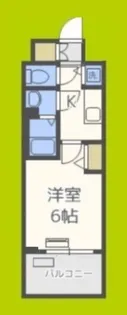 レオンコンフォート阿波座西【7階】の間取り