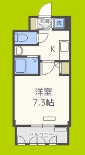 プレサンス難波南アーバニッシュ【9階】の間取り