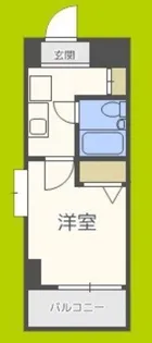 エスリード新大阪【8階】の間取り