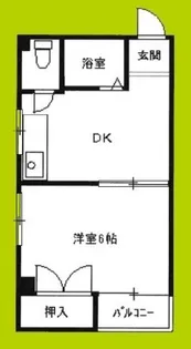 メゾンド平野北【5階】の間取り
