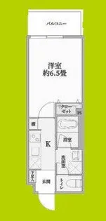 ウェルスクエア池田住吉【1階】の間取り