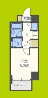 パラシオ塚本II【11階】の間取り