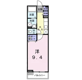 プルミエ【2階】の間取り