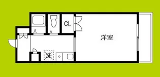 グランドムール玉造【6階】の間取り