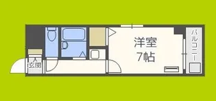 味原青山ビル【4階】の間取り