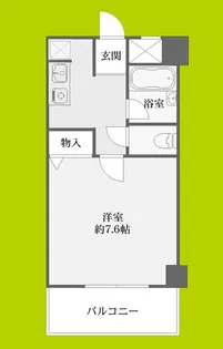 パレロイヤルビル【4階】の間取り