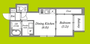 Granstella帝塚山【1階】の間取り