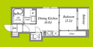 Granstella帝塚山【1階】の間取り