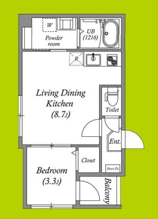 Granstella帝塚山【2階】の間取り