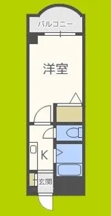 ノルデンハイム淡路【4階】の間取り