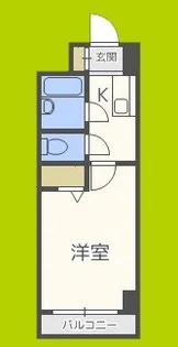 ノルデンハイム淡路【4階】の間取り