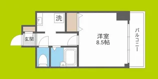 アーバネックス野田【7階】の間取り